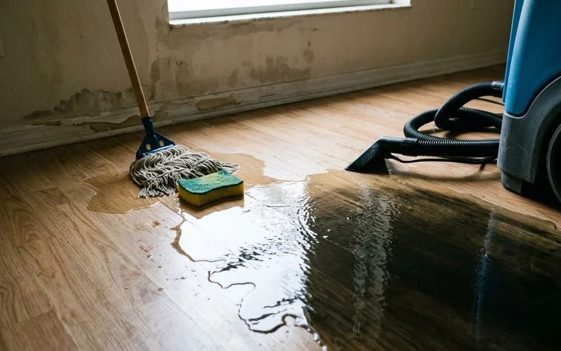 Comparison of DIY towel cleanup versus professional extraction equipment